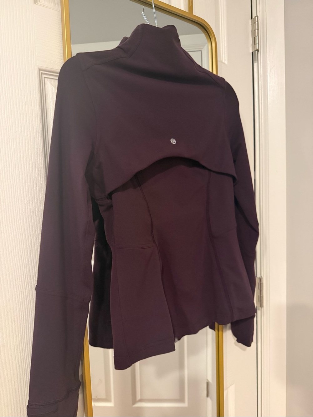 lululemon athletica Deep Plum Define Jacket with mesh detail